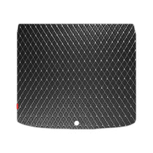 Luxury Leatherette Car Dicky Mat For BMW 330 Li - Black White | Elegant Auto Retail