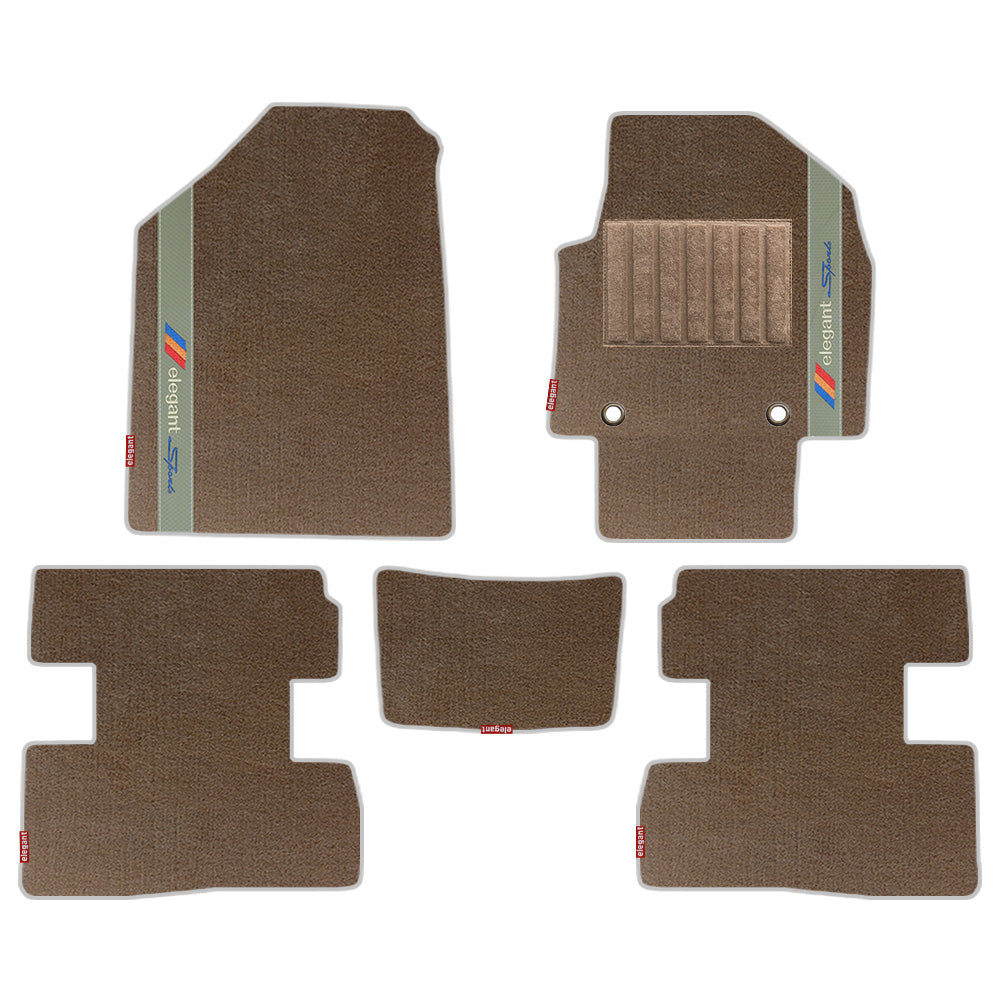 Sports Carpet Car Floor Mat For Hyundai Creta - Beige Beige | Elegant Auto Retail