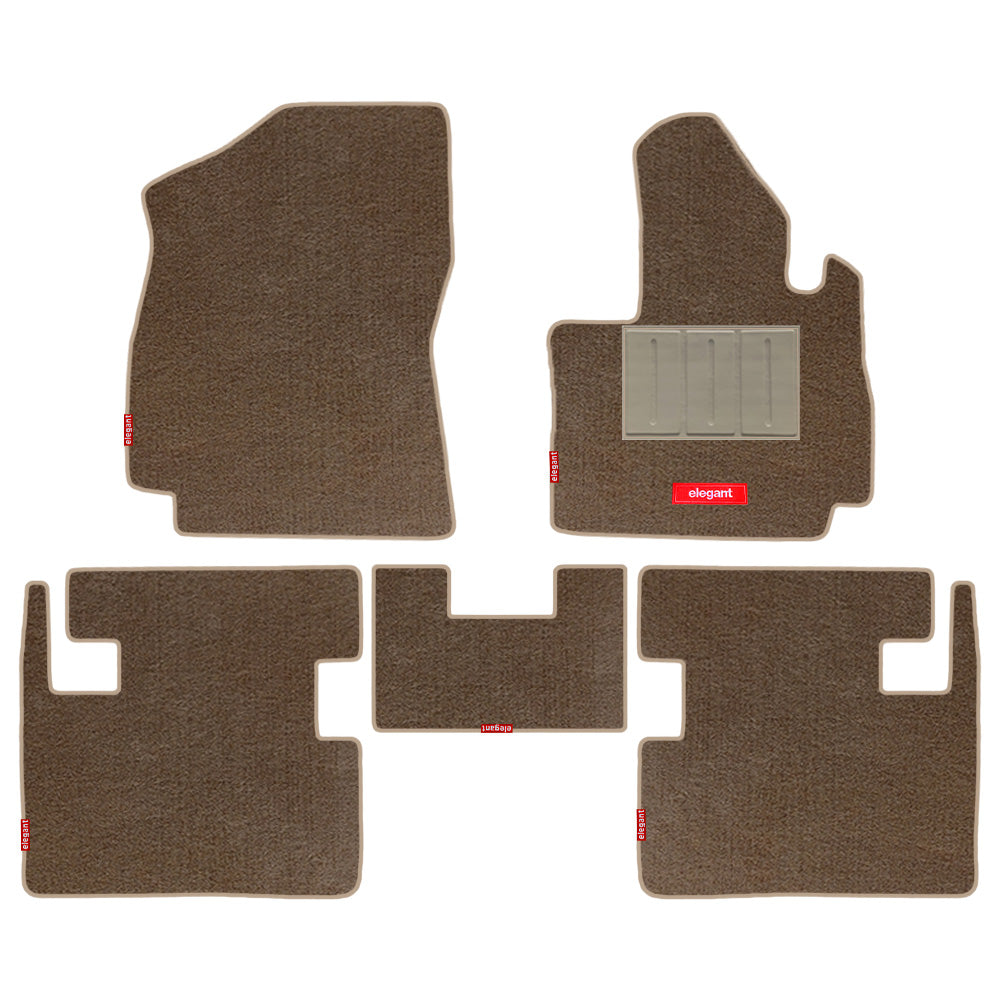 Duo Carpet Car Floor Mat For Tata Curvv - Beige Beige | Elegant Auto Retail