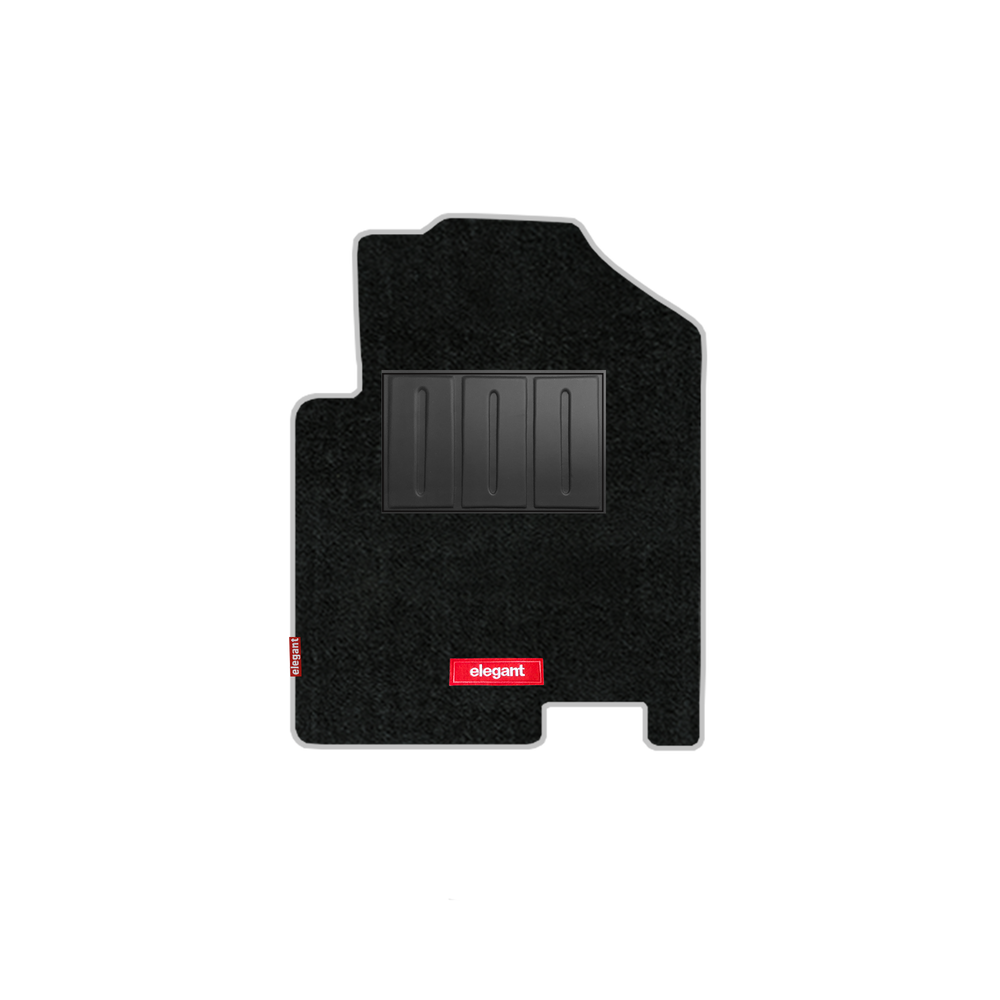 Duo Carpet Car Floor Mat For Hyundai Verna - Black Black | Elegant Auto Retail