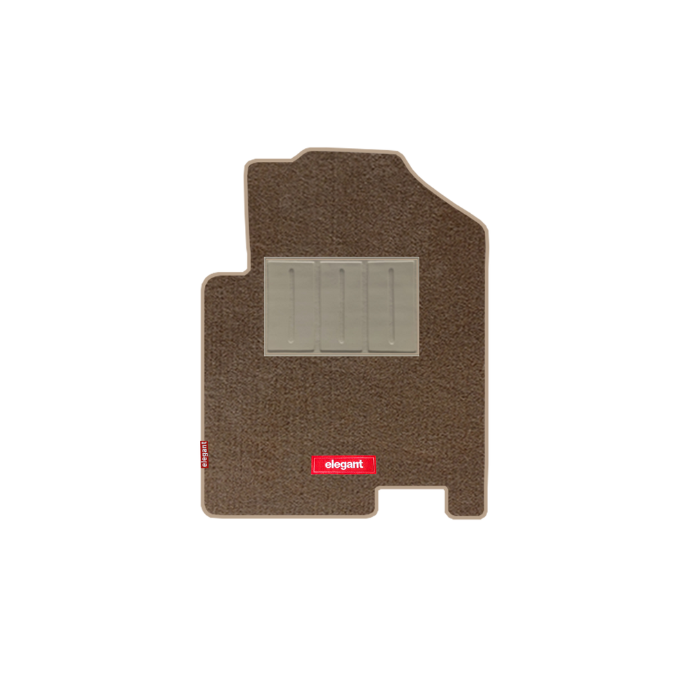 Duo Carpet Car Floor Mat For Hyundai Verna - Beige Beige | Elegant Auto Retail