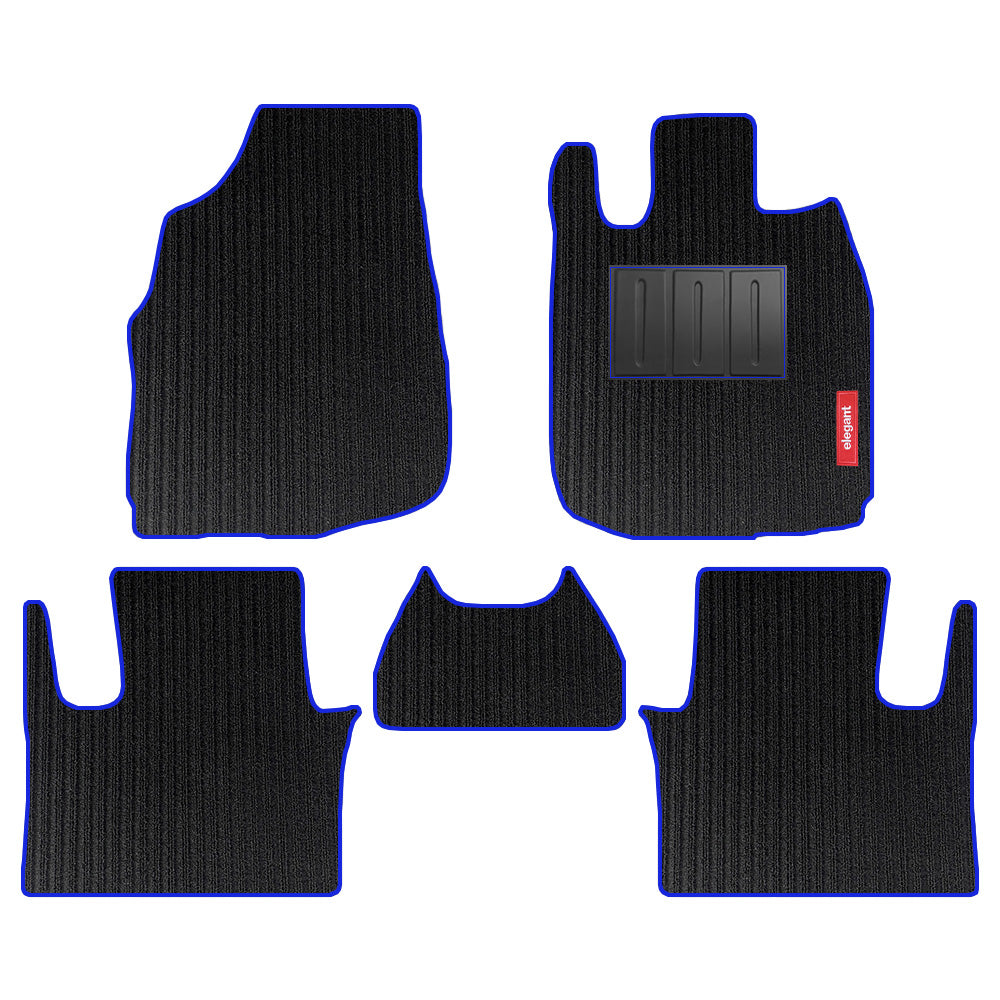 Cord Carpet Car Floor Mat Blue For Honda Elevate
