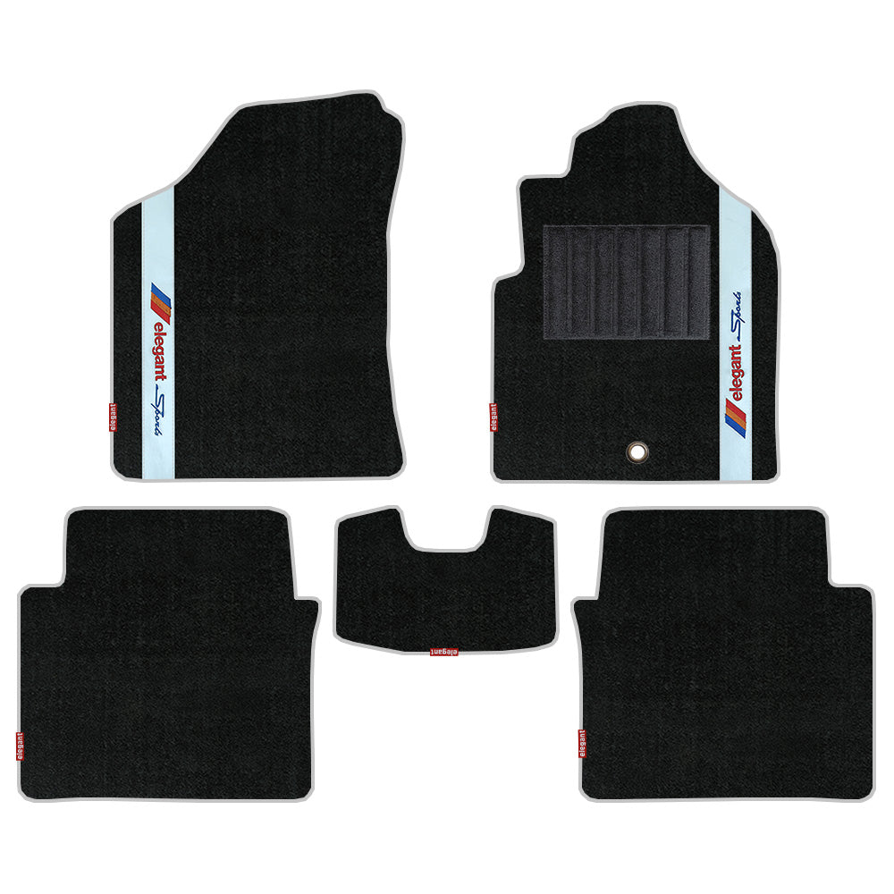Sports Car Full Floor Mat White For Hyundai Exter