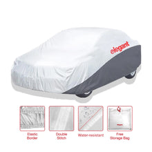 Load image into Gallery viewer, Elegant Car Body Cover WR White And Grey for Sedan Cars
