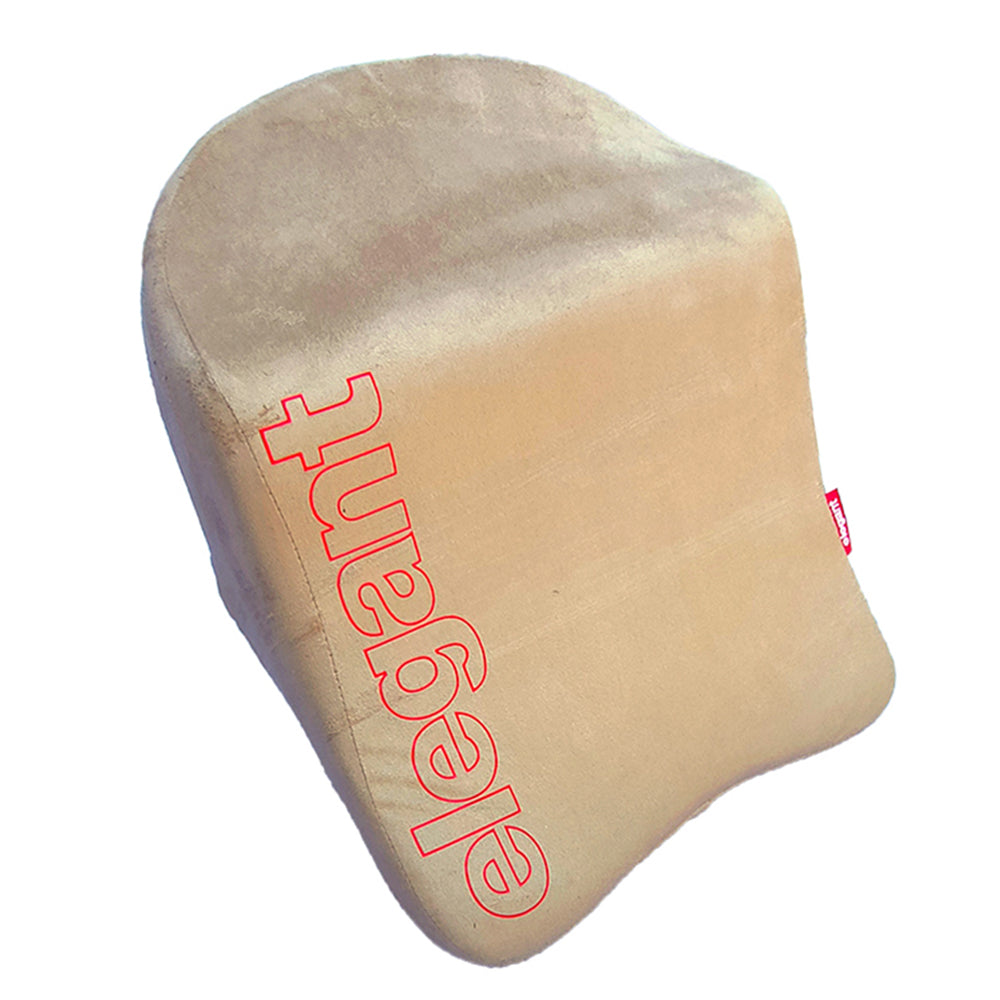 Elegant Active Memory Foam Neck Rest XL Pillow In Beige | Elegant Auto Retail