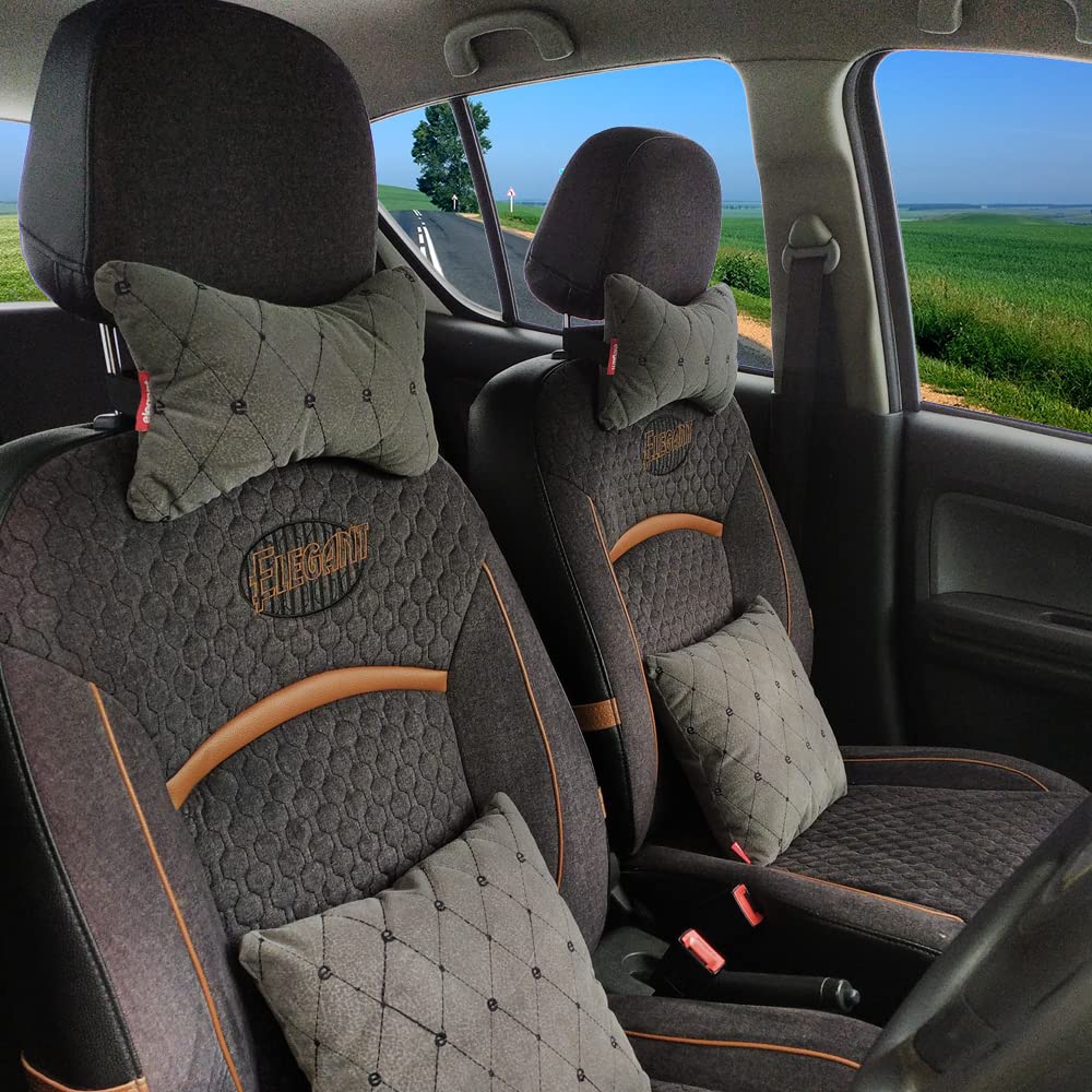 Elegant Car Comfy Pillow And Neck Rest E Set of 4 Design | Elegant Auto Retail