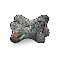 Elegant Dual Tone Silky Neck Support Pillow Set of 2 | Elegant  Auto Retail