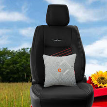 Elegant Silky Grey Car Cushion Pillow Set of 2 | Elegant Auto Retail