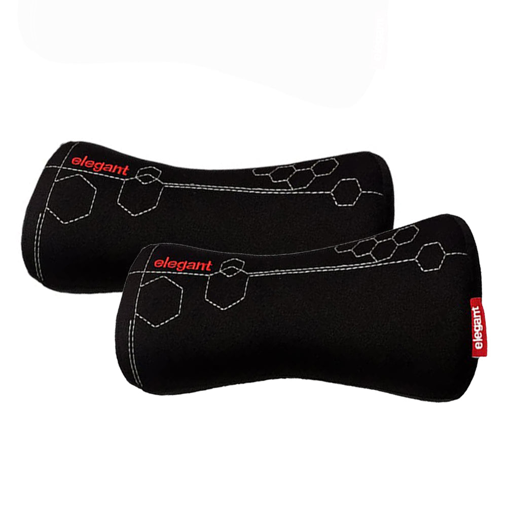 Elegant Zig Memory Foam Neck Support Pillow - Set of 2 | Elegant Auto Retail
