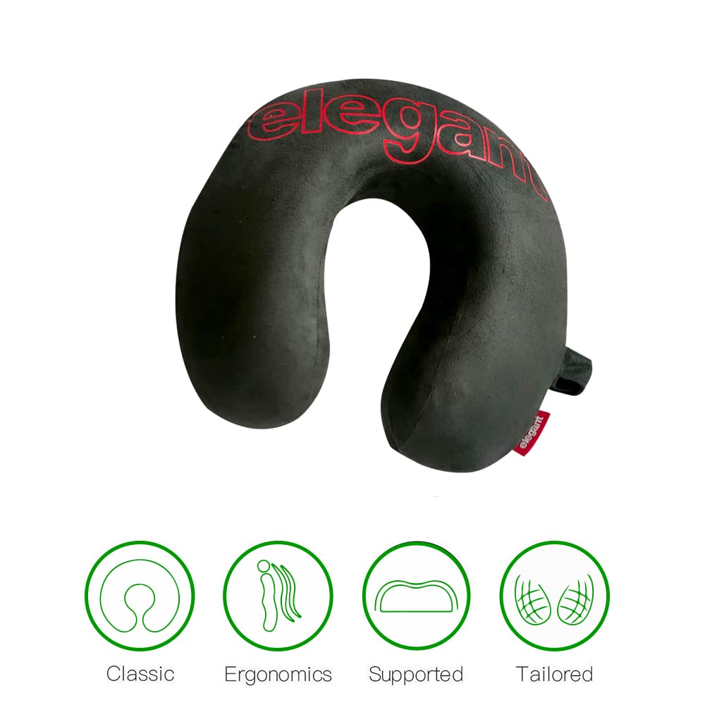 Elegant Active Memory Foam Travel Pillow | Elegant Auto Retail