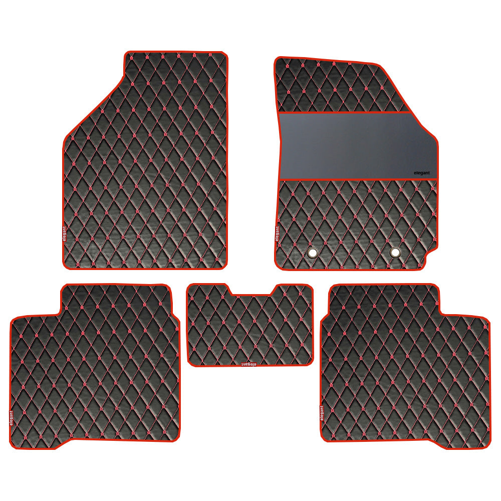 Luxury Leatherette Car Floor Mat For Toyota Glanza In India