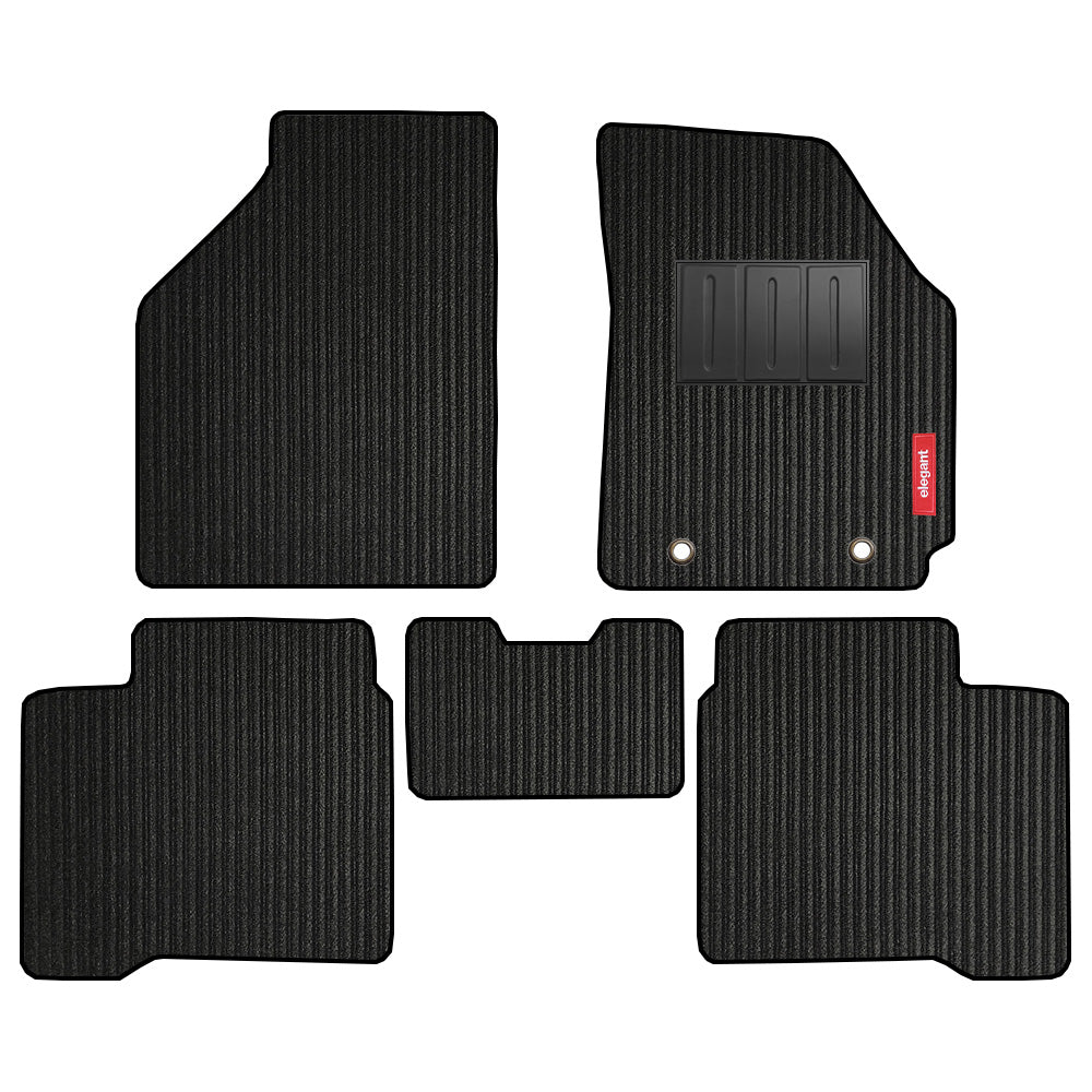 Cord Carpet Car Floor For Toyota Glanza - Black Black | Elegant Auto Retail