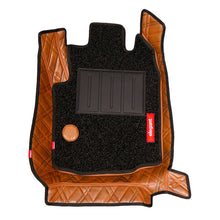 Posh 7D Car Floor Mats For Mahindra BE 6 - Tan Tan |Elegant Auto Retail