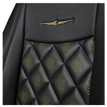 Groovy Nappa PR Art Leather Car Seat Cover For Ford Freestyle - Black Yellow | Elegant Auto Retail