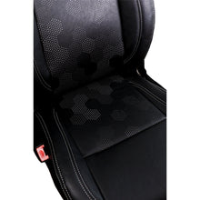 Nappa PR HEX  Art Leather Car Seat Cover For Hyundai Tucson - Black White | Elegant Auto Retail