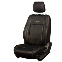 Nappa PR HEX Art Leather Car Seat Cover For Toyota Innova | In Black Colour | Elegant Auto Retail