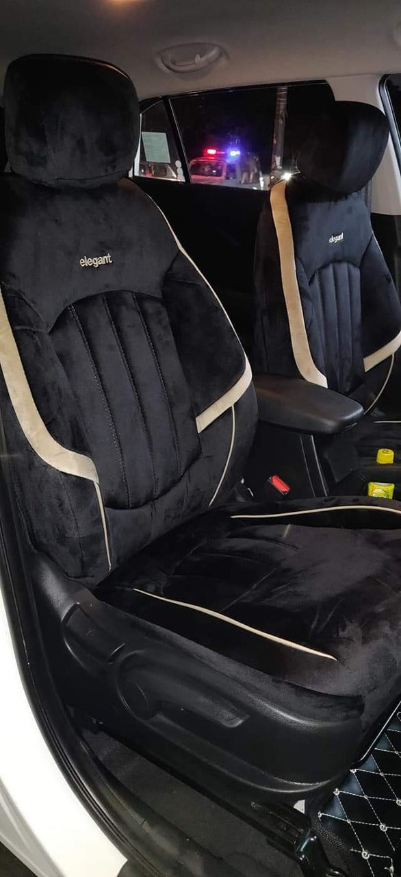 King Velvet Fabric Car Seat Cover For Maruti Ciaz