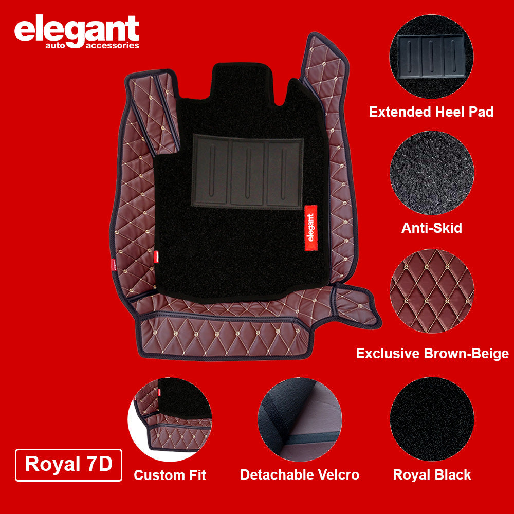 Royal 7D Car Floor Mats For Maruti Grand Vitara