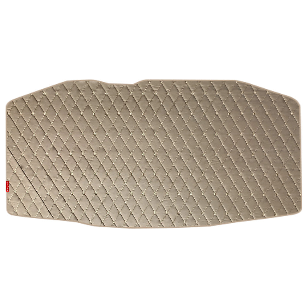 Luxury Leatherette Car Dicky Mat For Toyota Camry - Beige Beige | Elegant Auto Retail