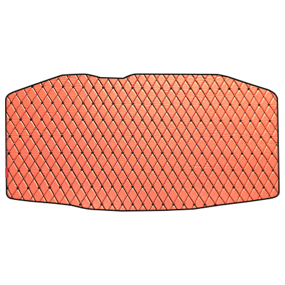 Luxury Leatherette Car Dicky Mat For Toyota Camry - Tan Black | Elegant Auto Retail