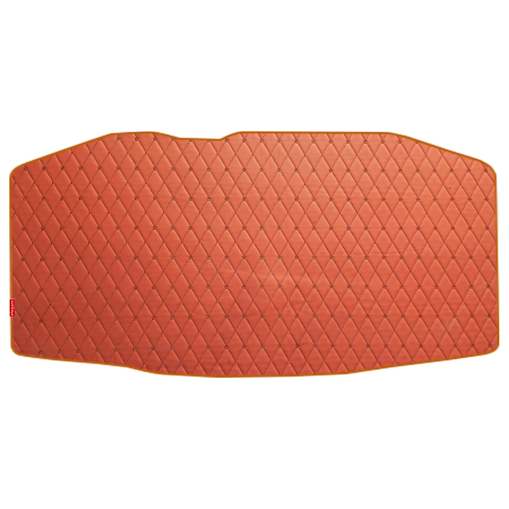 Luxury Leatherette Car Dicky Mat For Toyota Camry - Tan Tan | Elegant Auto Retail