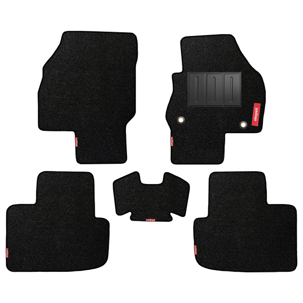 Spike Car Floor Mat for Skoda Kylaq - Black | Elegant Auto Retail