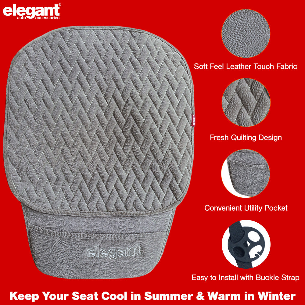 Caper Cool Pad Car Seat Cushion Light Grey (Set of 3)