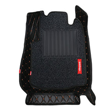 7D Car Floor Mats For Maruti Wagon R - Black Tan | Elegant Auto Retail