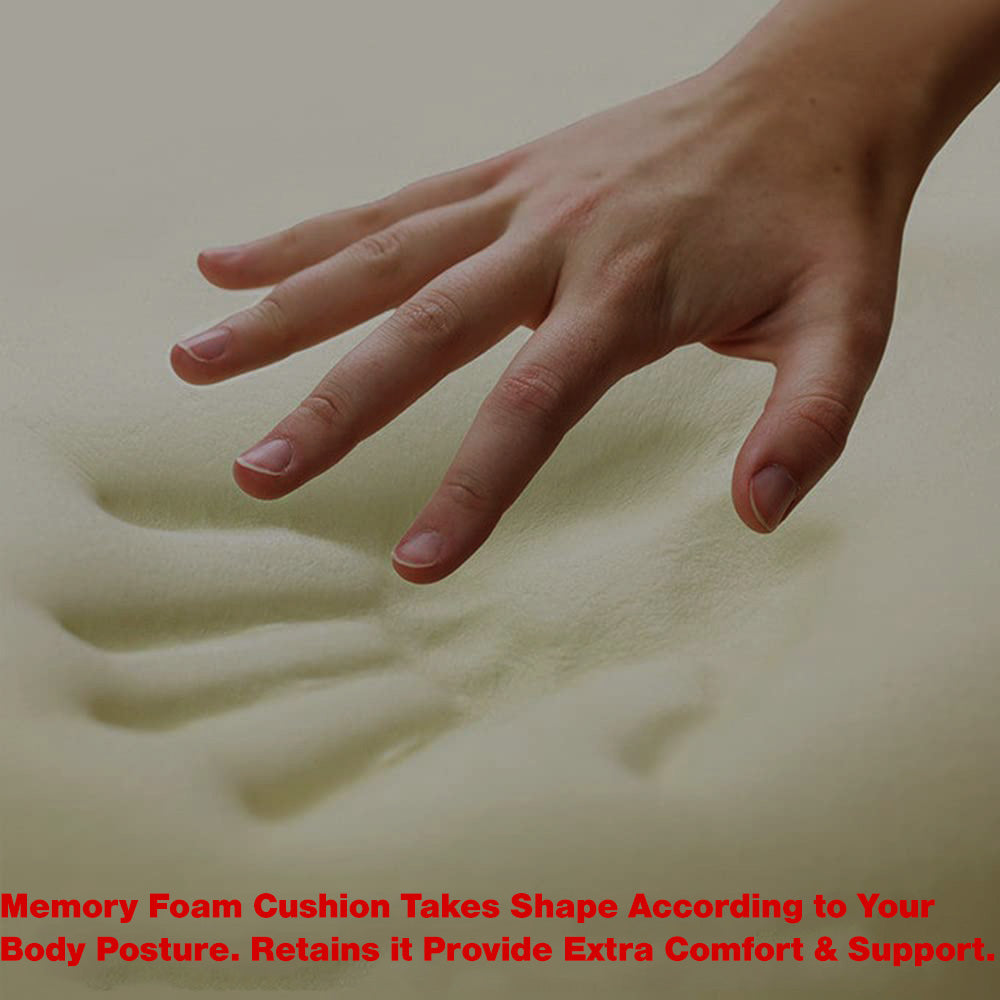 Elegant Posh Memory Foam Travel Pillow