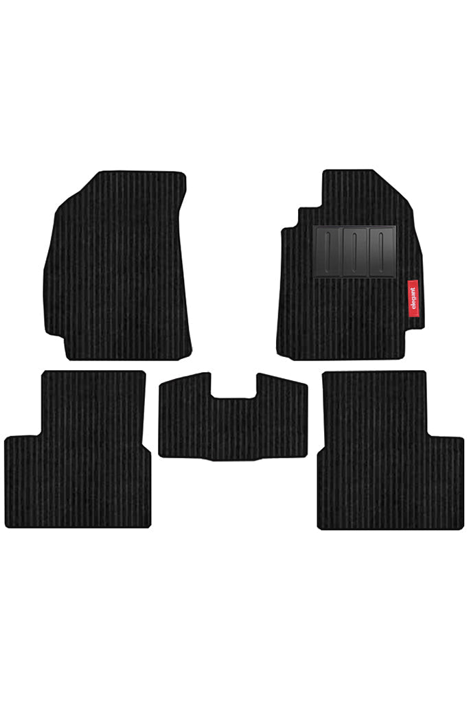 Cord Carpet Car Floor Mat For Volvo XC90 - Black | Elegant Auto Retail