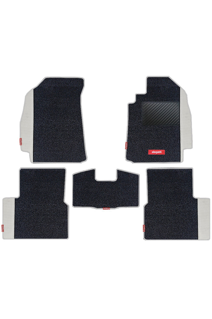 Duo Carpet Car Floor Mat For Volvo XC90 - Black White | Elegant Auto Retail
