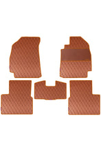 Luxury Leatherette Car Floor Mat For Ford Freestyle - Tan Tan |Elegant Auto Retail