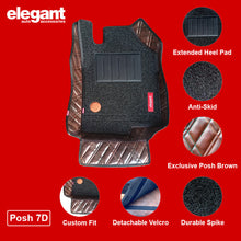 Posh 7D Car Floor Mats For Mahindra XUV 400 EV