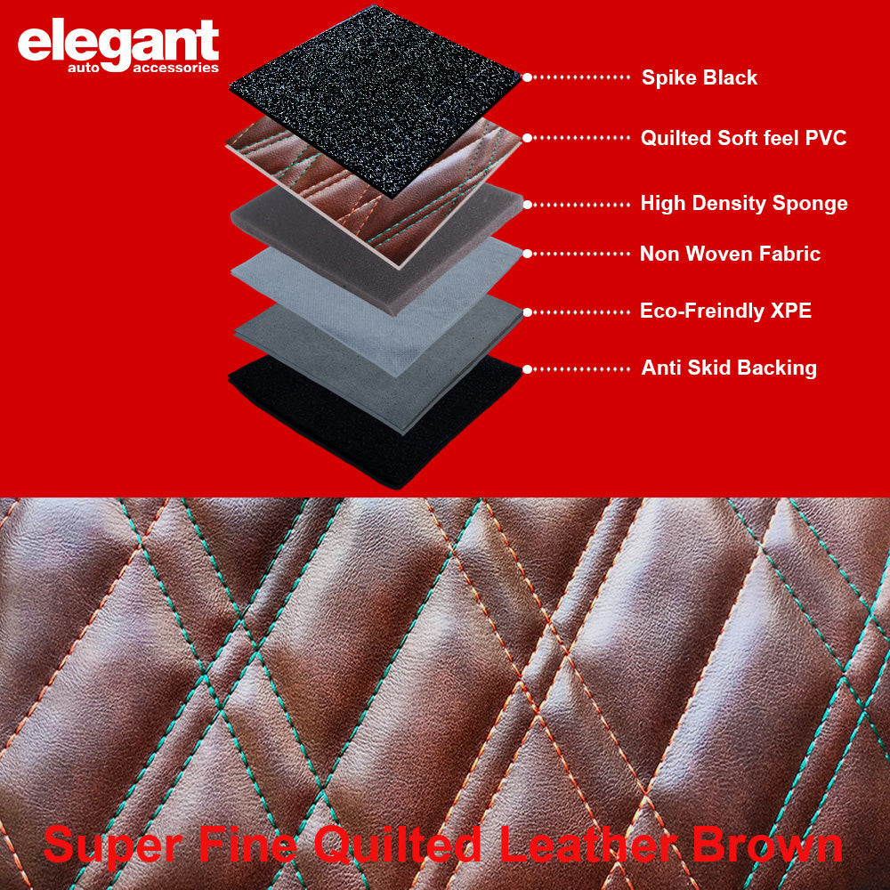 Posh 7D Car Floor Mats For Mahindra XUV300