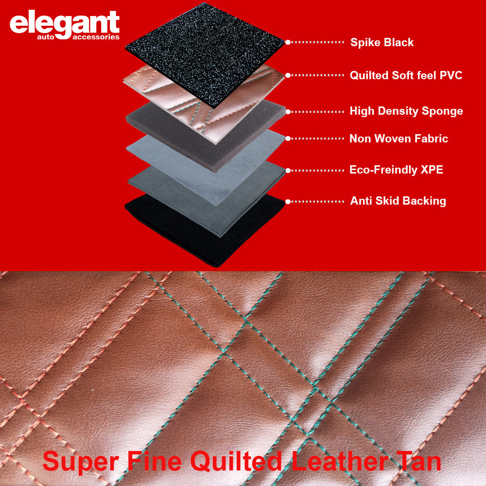 Posh 7D Car Floor Mats For Mahindra XUV300