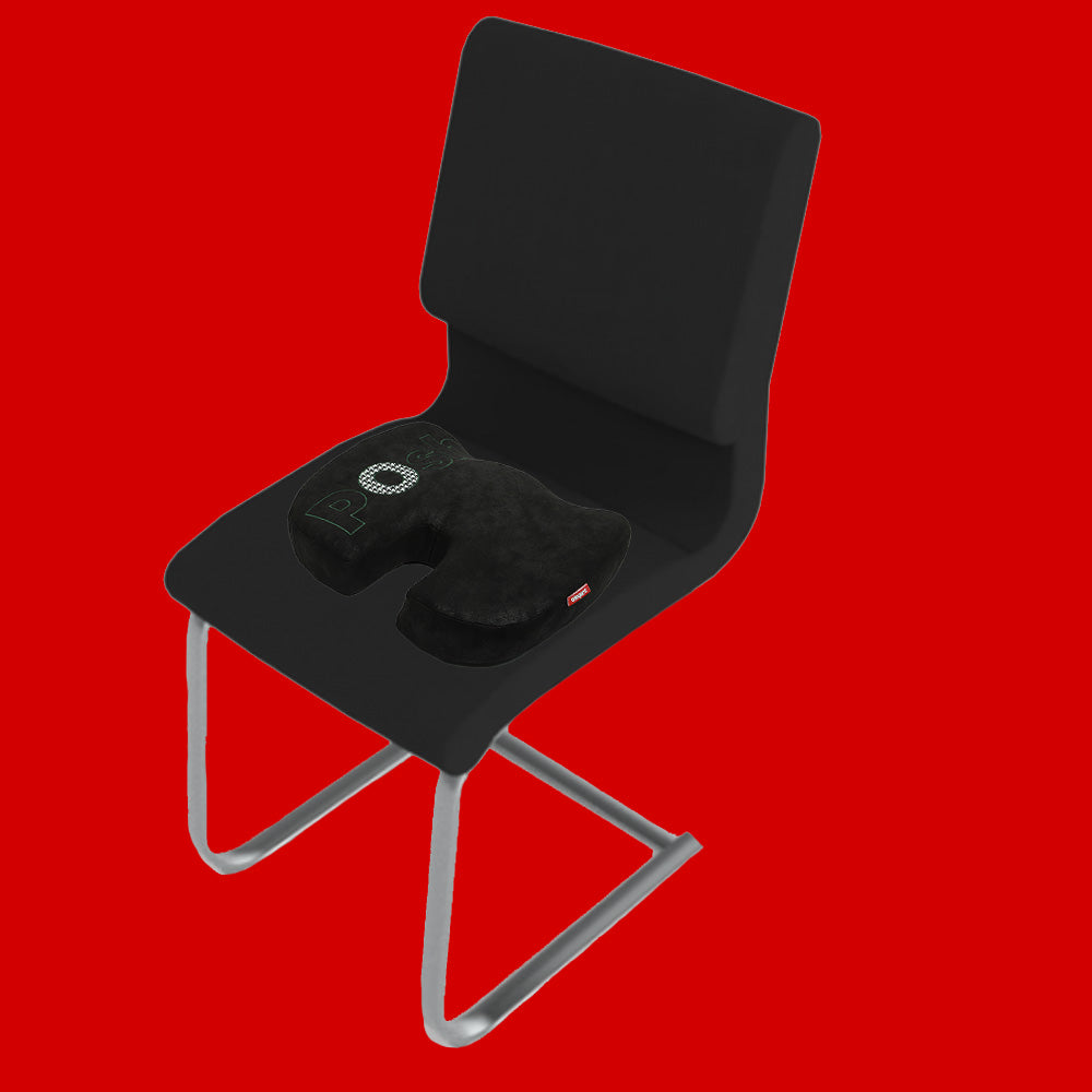 Elegant Posh Memory Foam Coccyx Seat Cushion Pillow