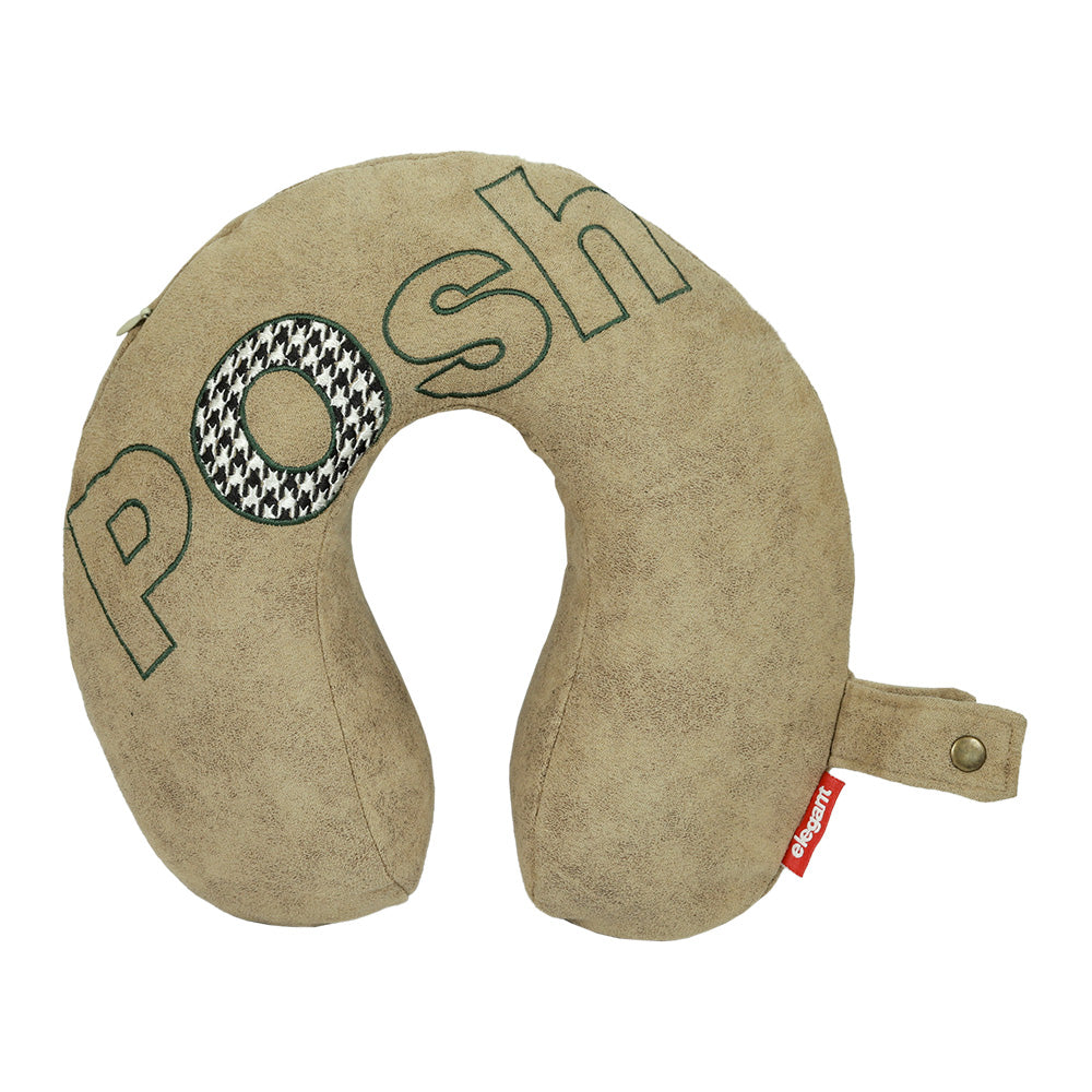 Elegant Posh Memory Foam Travel Pillow