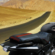 Cameo Sports Twin Bike Seat Cover Black and Red