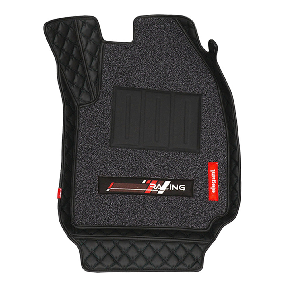 Redline 5D Car Floor Mat For Toyota Etios - Black Black | Elegant Auto Retail