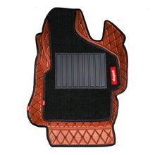 Royal 7D Car Floor Mats For Tata Punch - Tan Black | Elegant Auto Retail