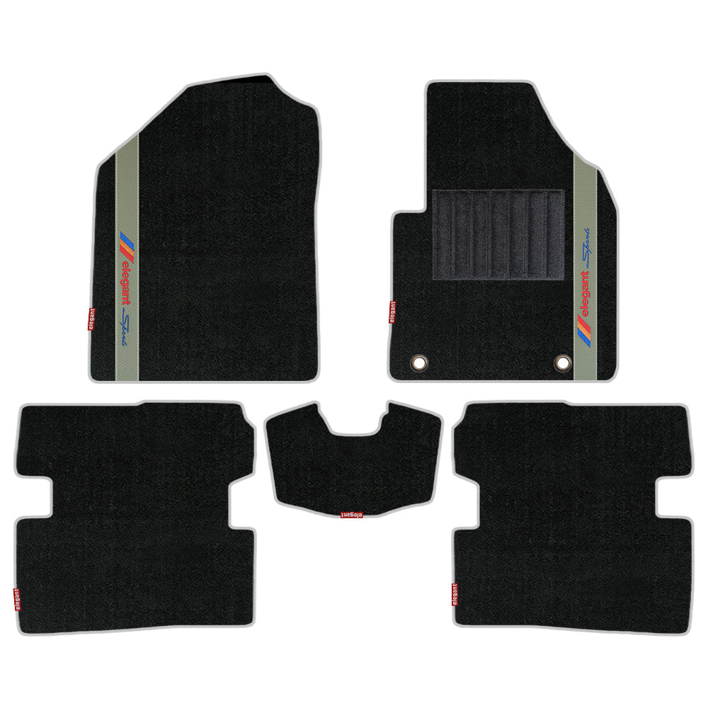 Sports Carpet Car Floor Mat For Toyota Camry - Black Beige | Elegant Auto Retail