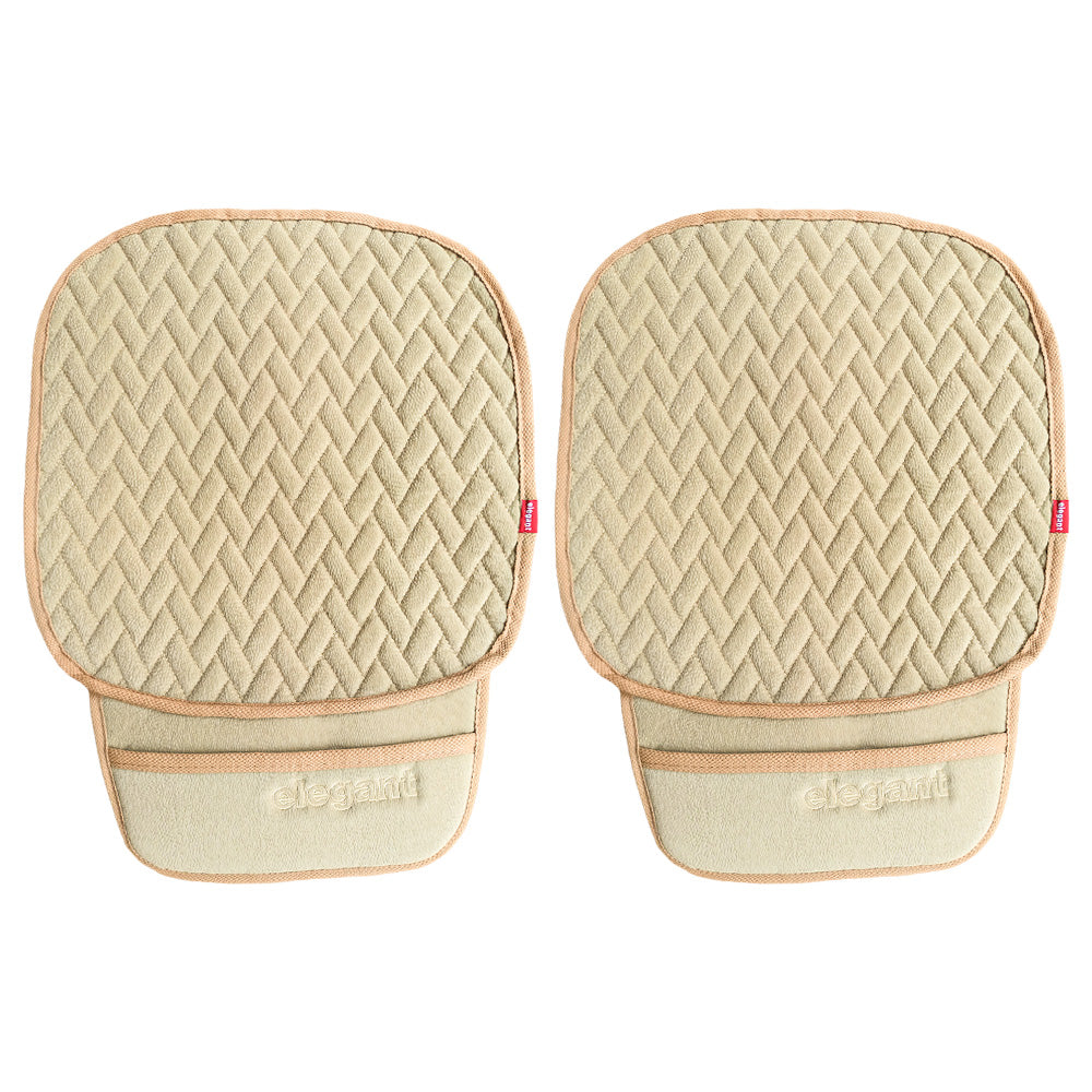 Caper Cool Pad Car Seat Cushion Beige (Set of 2)