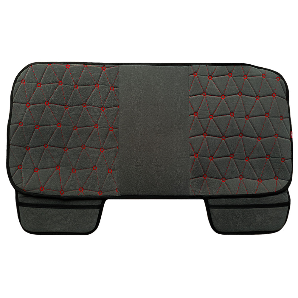 Space CoolPad Car Seat Cushion Grey-Red (Set of 3)