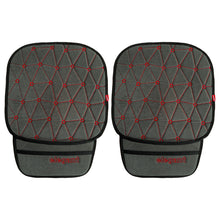 Space CoolPad Car Seat Cushion Grey-Red (Set of 2)