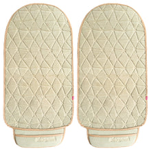 Space CoolPad Full Car Seat Cushion Beige (Set of 2)