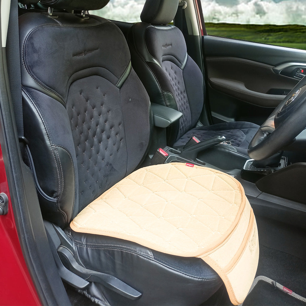 Space CoolPad Car Seat Cushion Beige (Set of 3)