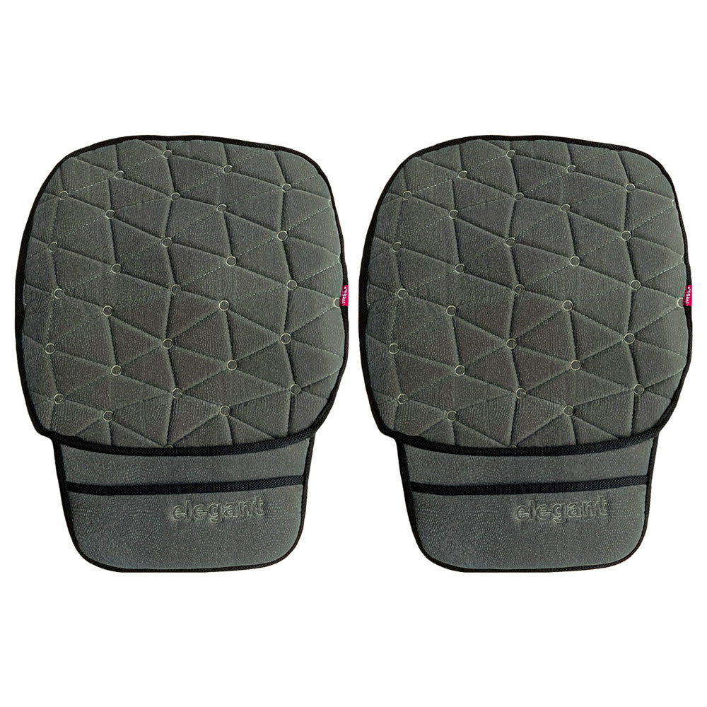 Space CoolPad Car Seat Cushion Grey (Set of 2)