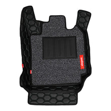 Star 7D Car Floor Mats For Mahindra XUV700 5 Seater - Black Black | Elegant Auto Retail