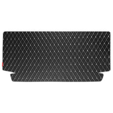 Luxury Leatherette Car Dicky Mat For Mahindra Thar - Black White | Elegant Auto Retail