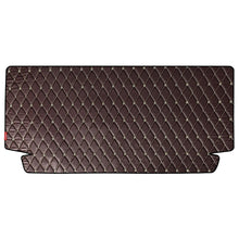 Luxury Leatherette Car Dicky Mat For Mahindra Thar - Brown Beige | Elegant Auto Retail